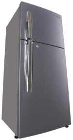 LG 260 L 2 Star Smart Inverter Frost-Free Double Door Refrigerator (GLS292RDSY, Dazzle Steel, Convertible) -10728