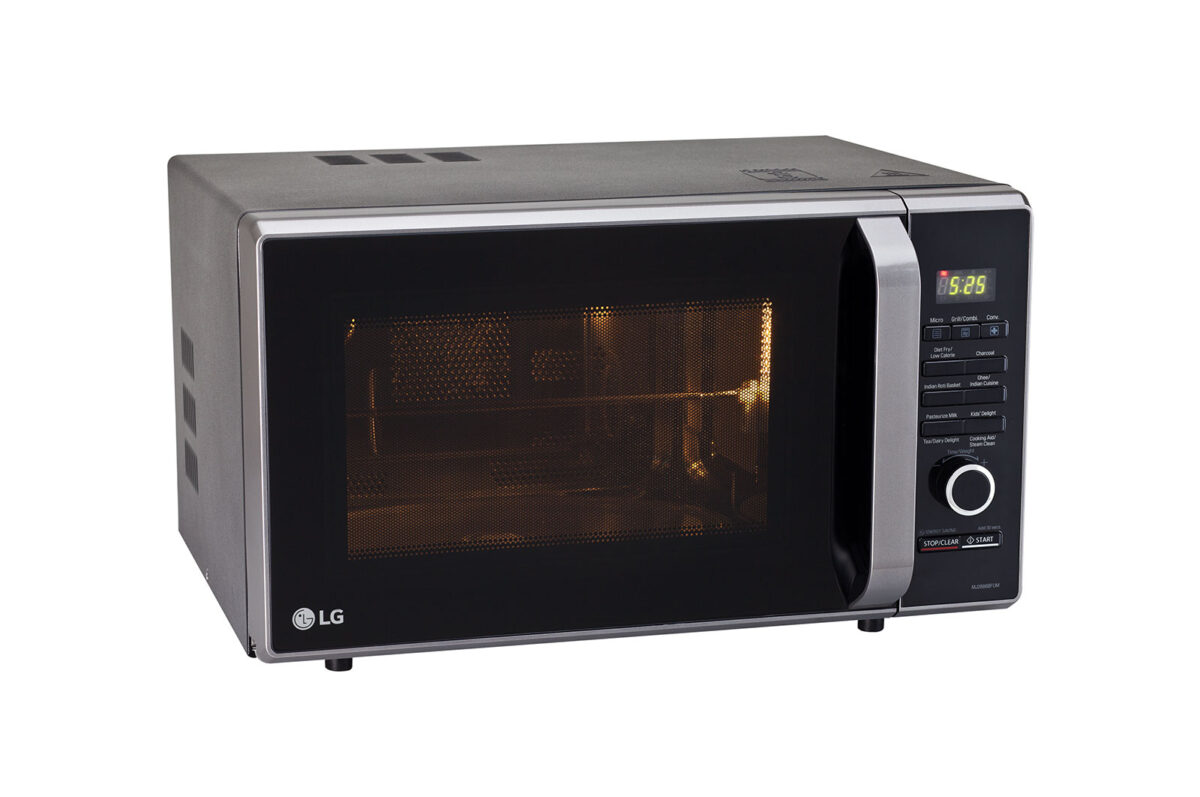 LG 28 L Convection Microwave Oven (MC2887BFUM, Black)-11449