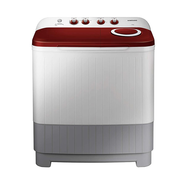 Samsung 7.0 Kg 5 star Semi-Automatic Top Loading Washing Machine (WT70M3000HP, Light Grey)-0