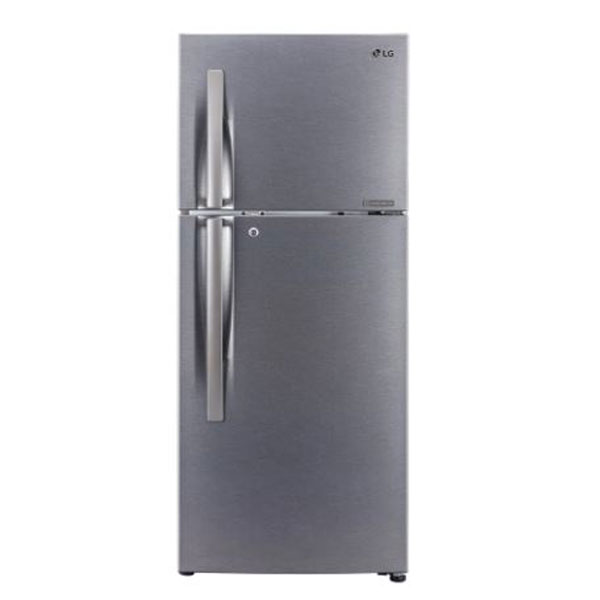 LG 260 L 2 Star Inverter Frost-Free Double-Door Refrigerator (GL-N292RDSY,Dazzle Steel) -0