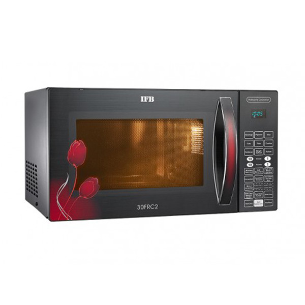 IFB 30 L Convection Microwave Oven (30FRC2, Floral Pattern Black) -0