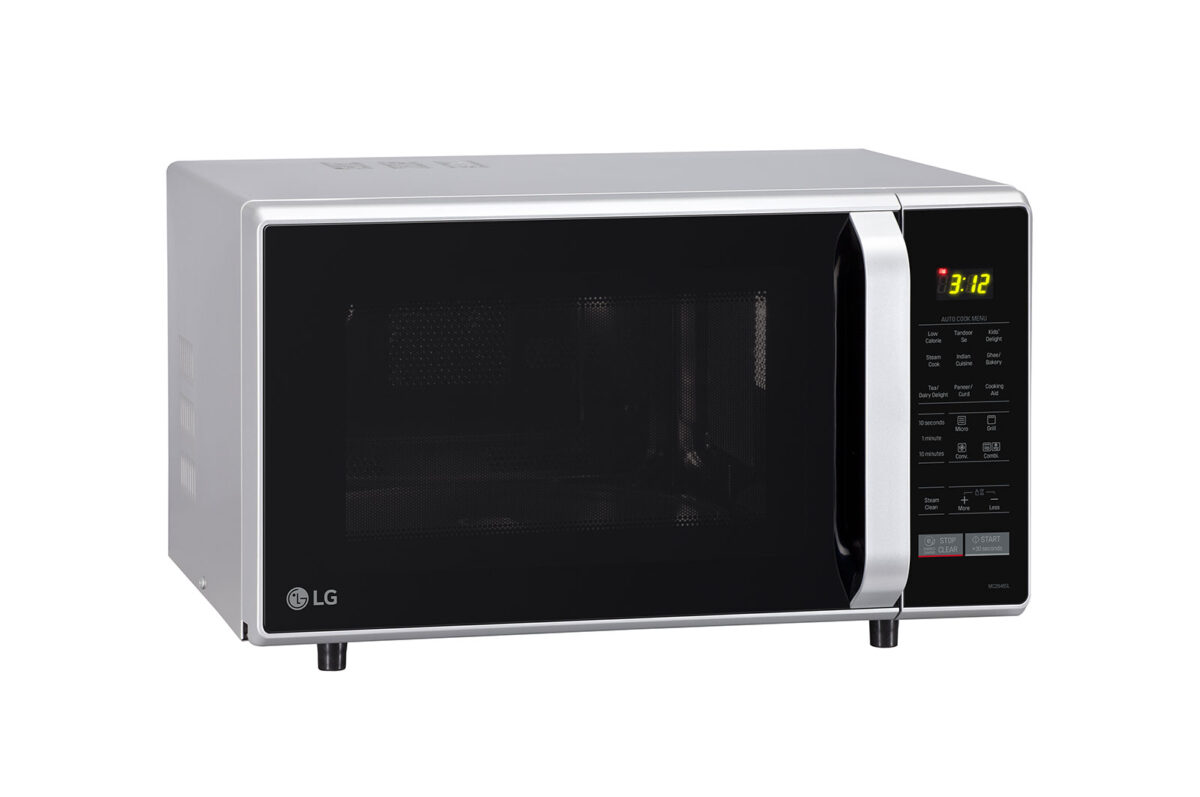 LG 28 L Convection Microwave Oven (MC2846SL,Silver) -11477