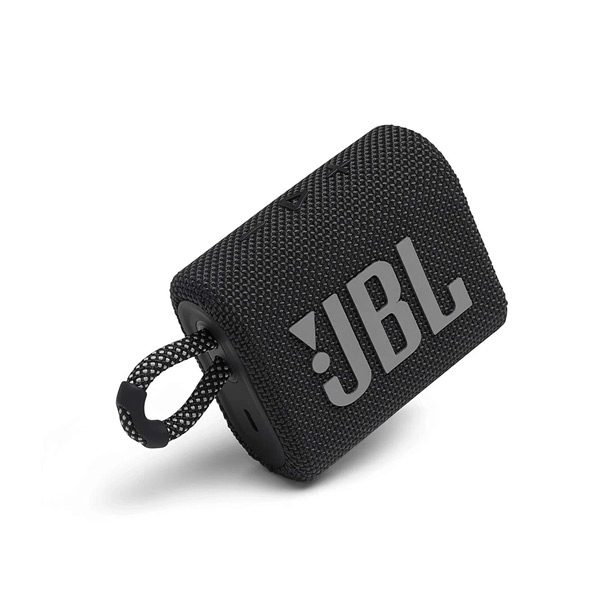 JBL GO3BLK Wireless Ultra Portable Bluetooth Speaker (Without Mic, Black) -0