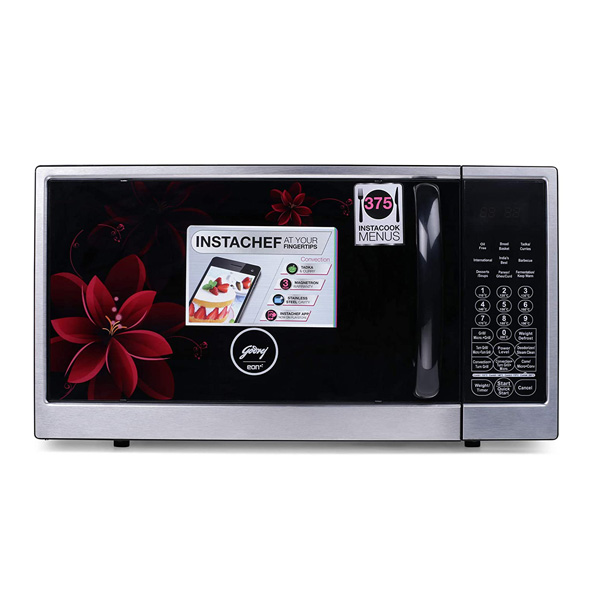 Godrej 30 L Convection Microwave Oven (GME730CR1, Wine Lily)-0