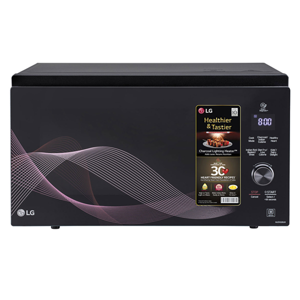 LG 32 L All in One Charcoal Convection Microwave Oven (MJEN326UH, Black)-0