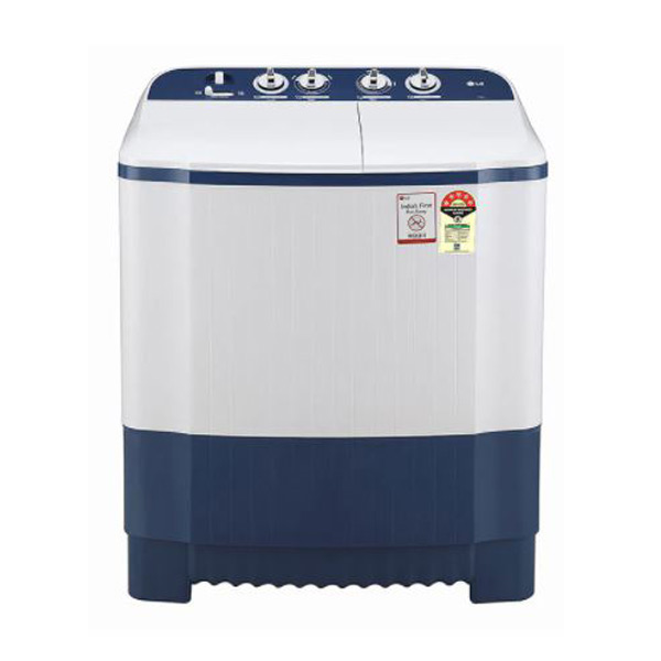 LG 7kg 5 Star Semi Automatic Top Load Washing Machine (P7010NBAZ,Dark Blue)-0