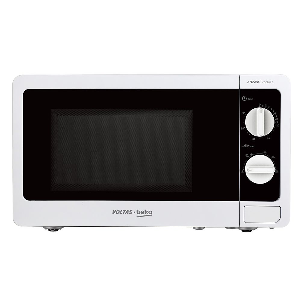 Voltas Beko 20L Solo Microwave Oven (MS20MPW10,White)-11988