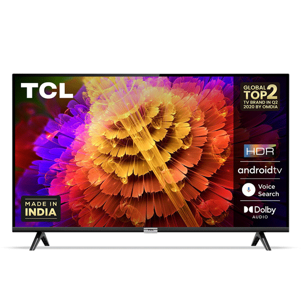 TCL 109 cm (43 inches) Full HD Android Smart LED TV (43S5200,Black)-0