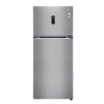 LG 423L 3 Star Frost-Free Smart Inverter Wi-Fi Double Door Refrigerator (GLT422VPZX, Shiny Steel, Convertible)-0