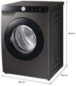 Samsung 7 Kg Full Automatic Front Load Washing Machine (WW70T502DAX1,Inox)-13200