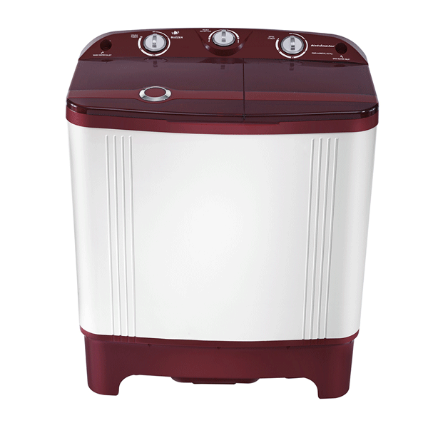 Kelvinator 6.5 Kg Semi Automatic Washing Machine (KWSA650CR,Cherry Red)-0