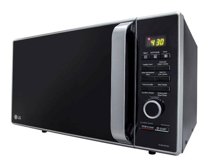 LG 28L Convection Microwave Oven (MJ2887BFUM,Black)-13697