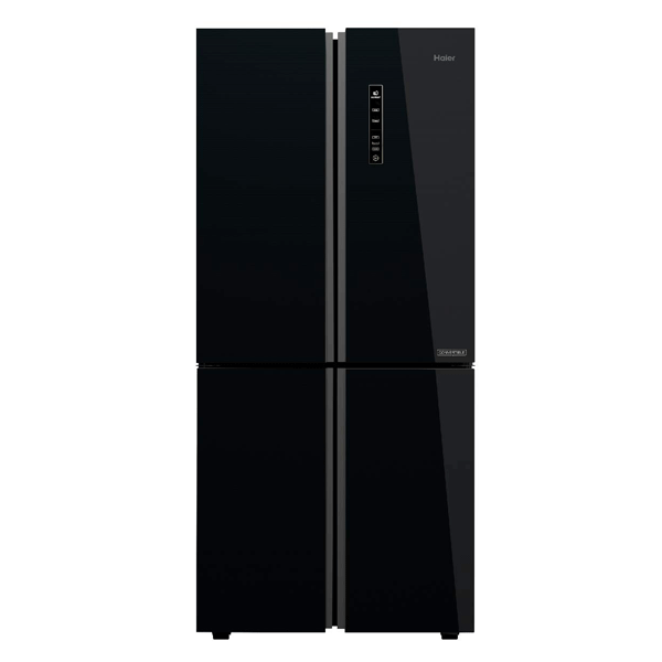 Haier 531 L Inverter Frost Free Side By Side Refrigerator (HRB550KG, Black,Convertible)-0