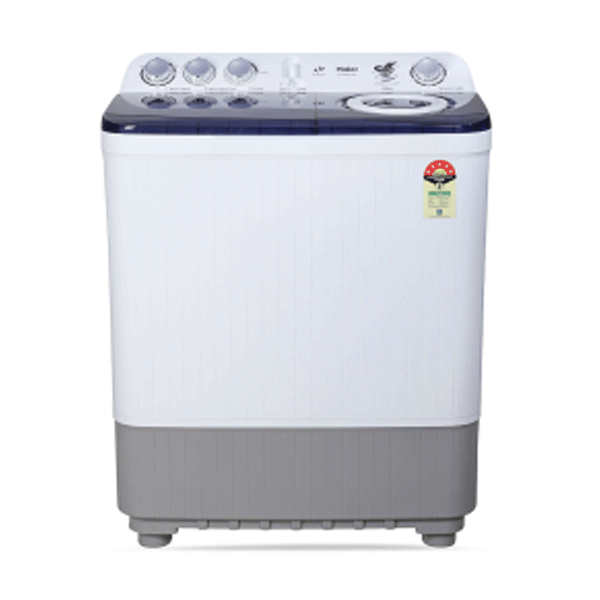 Haier 8 Kg Semi Automatic Top Load Washing Machine (HTW80-186,Titanium Grey)-0