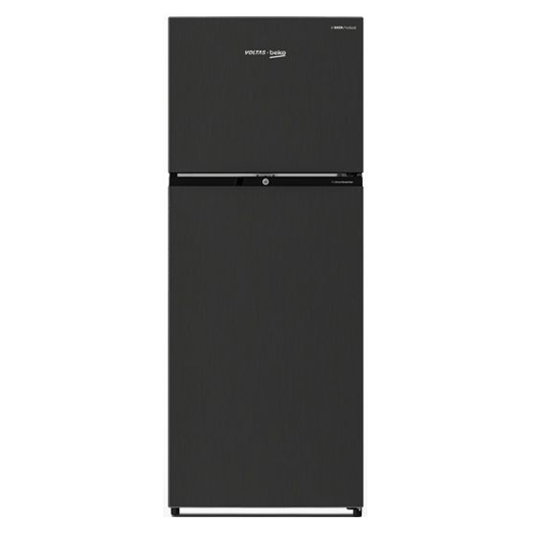 Voltas Beko 250 L 2 Star Frost Free Double Door Refrigerator (Wooden Black, RFF270D60/XBRXDIXXX)-0