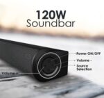 itel Soundbar 120W with Wireless Woofer,Bluetooth,USB,Optical connectivity in a Premium (XE-SB625WL)-14490