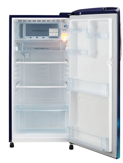 LG 190 L 3 Star Single Door Direct Cool Refrigerator (GLB201ABCDBC,Blue Charm)-14371