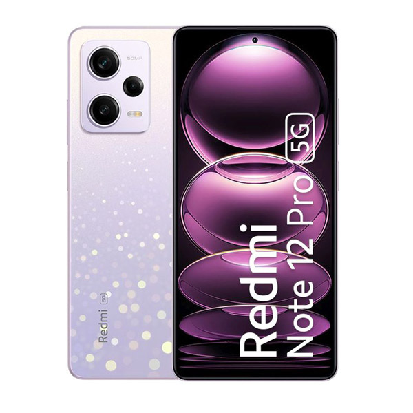 Redmi Note 12 Pro 5G (Stardust Purple,6 GB RAM,128 GB Storage) -0