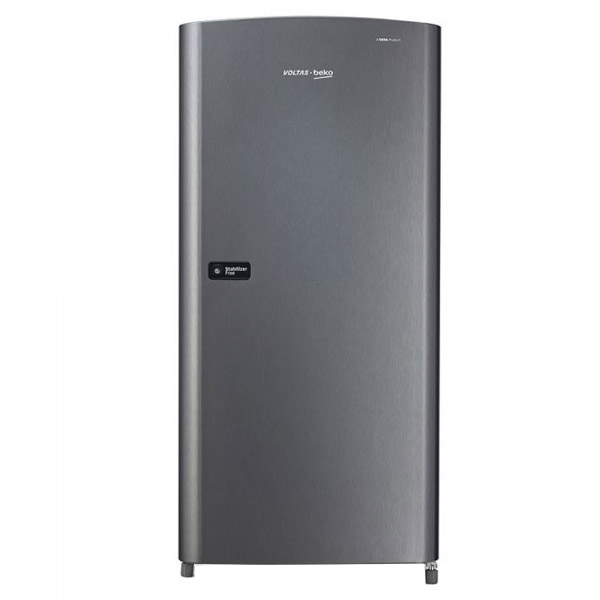 Voltas Beko 188 L 1 star Direct Cool Refrigerator (RDC208E54XIRXXXXXG,Silver)-0