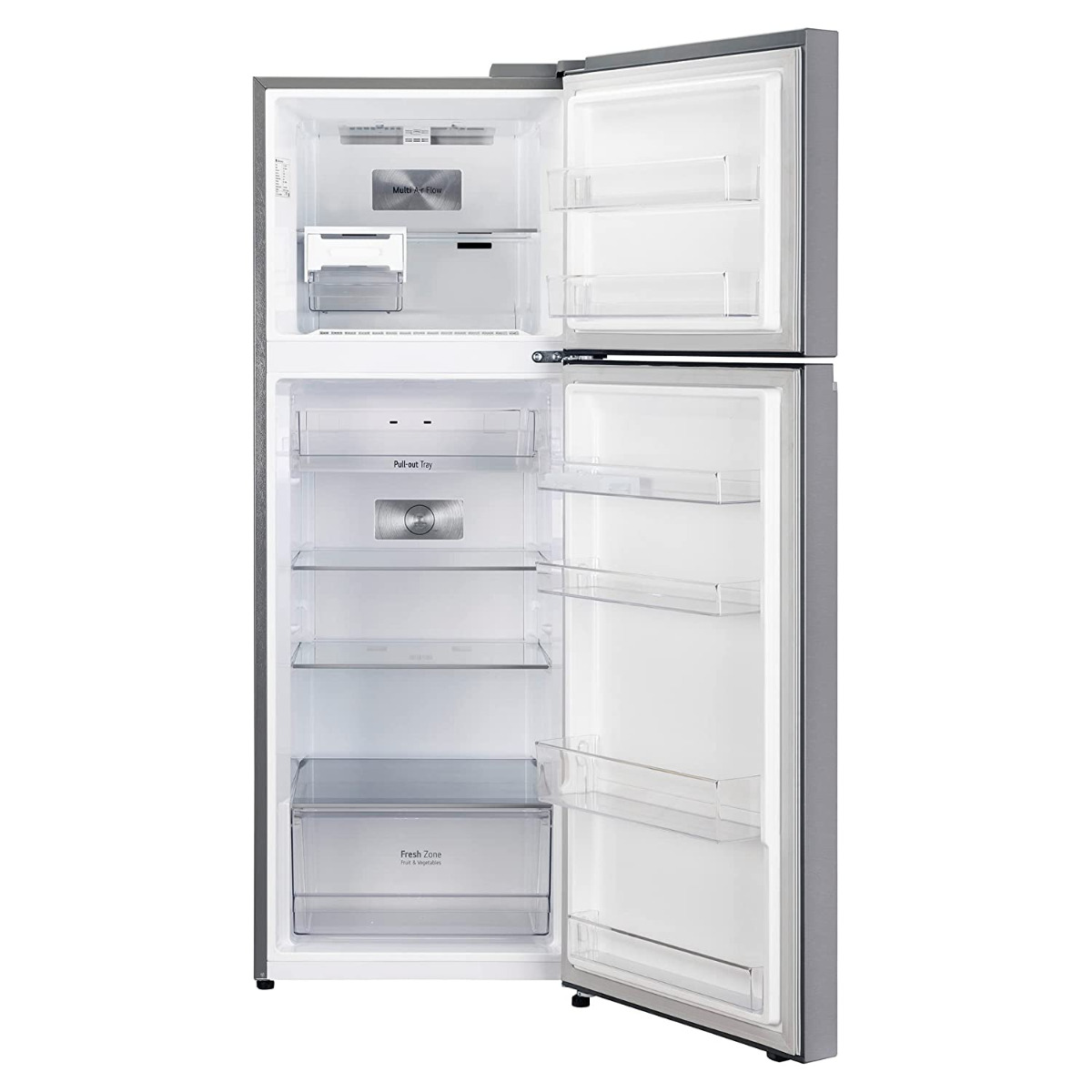LG 322 L 2 Star Smart Inverter Frost Free Double Door Refrigerator (GLN342SDSY, Dazzle Steel)-15141