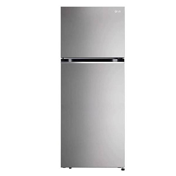 LG 272 L 2 Star Frost Free Double Door Refrigerator (GLN312SDSY,Dazzle Steel)-0
