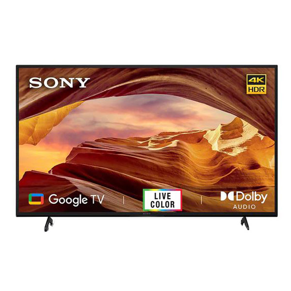 Sony Bravia 125.7 cm (50 inches) Ultra HD (4K) LED Smart Google TV (KD50X70L,Black)-0