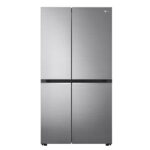LG 655 L 3 Star Side by Side Refrigerator with Smart Diagnosis (GLB257EPZX, Shinny Steel)-0