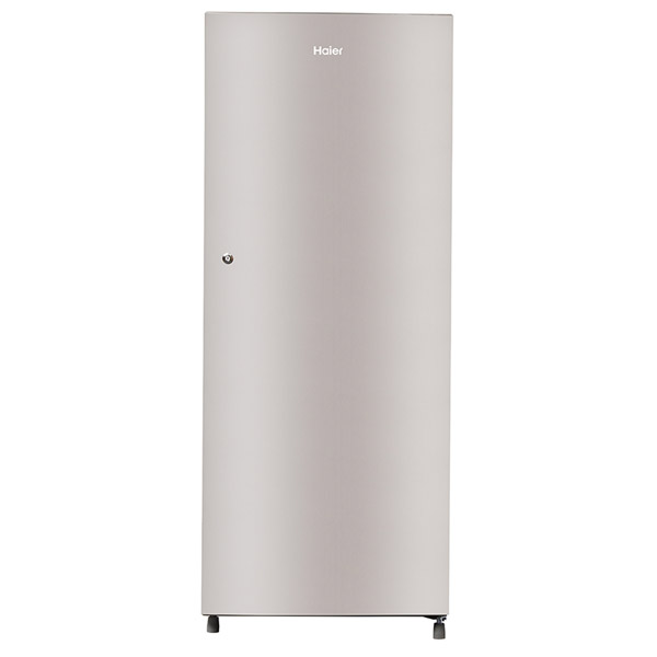 Haier 190 L 3 Star Direct Cool Single Door Refrigerator (HRD2103BIS-P,Inox Steel)-0