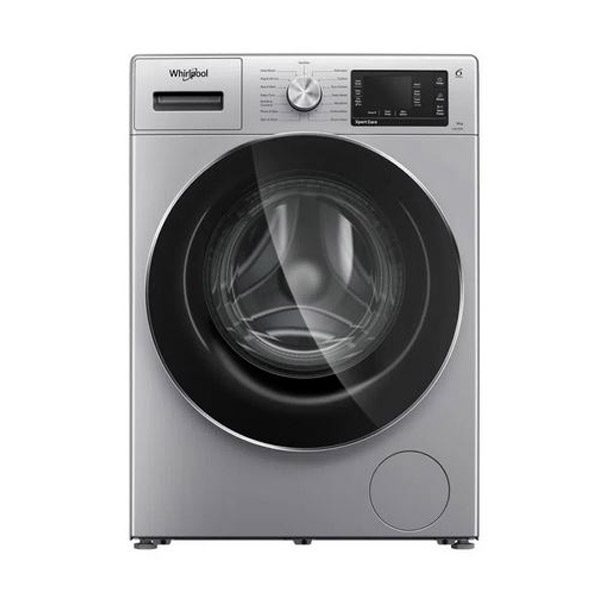 Whirlpool 8 Kg 5 Star Fully Automatic Front Load Washing Machine with In-built Heater (XO8014BYS, Majestic Silver)-0