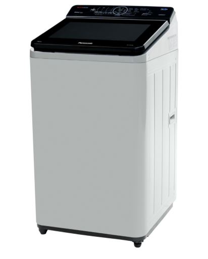 Panasonic 7 Kg 5 Star Fully-Automatic Top Loading Smart Washing Machine With Built-In Heater(NAF70AH10MB,Middle Free Silver)-15860