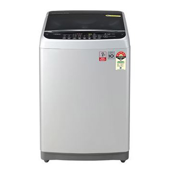 LG 7.0 Kg 5 Star Full Automatic Top load Washing Machine (T70AJSF1Z,Middle free Silver)-0
