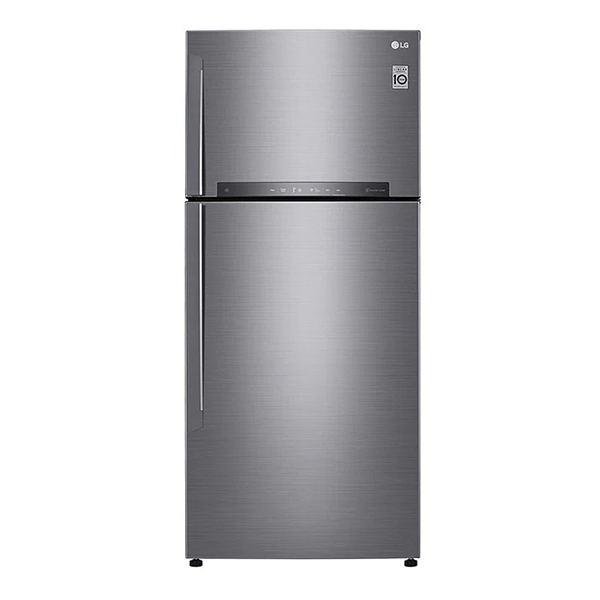 LG 475 L 1 Star Smart Inverter Frost Free Double Door Refrigerator (GN-H602HLHM,Shiny Steel Finish)