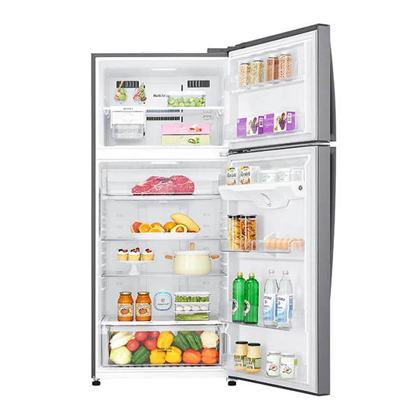 LG 475 L 1 Star Smart Inverter Frost Free Double Door Refrigerator (GN-H602HLHM,Shiny Steel Finish)