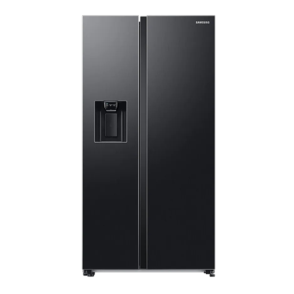 Samsung 633 L Convertible 5in1 Side By Side Refrigerator (RS78CG8543B1HL,Black Matt)