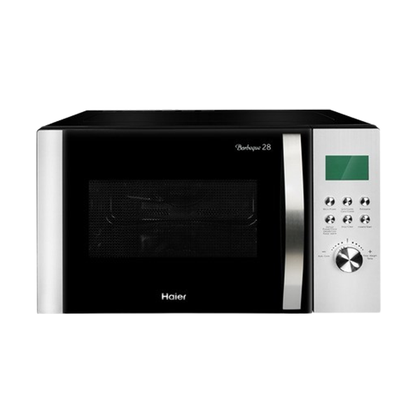 Haier 28 L Convection with motorized rotisserie Oven (HIL2801RBSJ,Black/Silver )